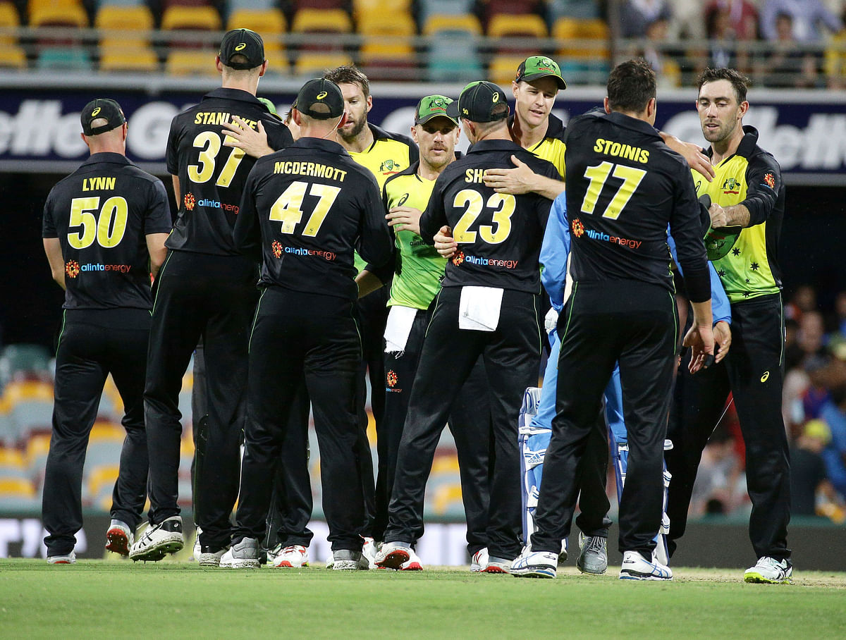 Australian coach praises his wards for a morale-lifting win in their T20I series opener against India at Brisbane. 
