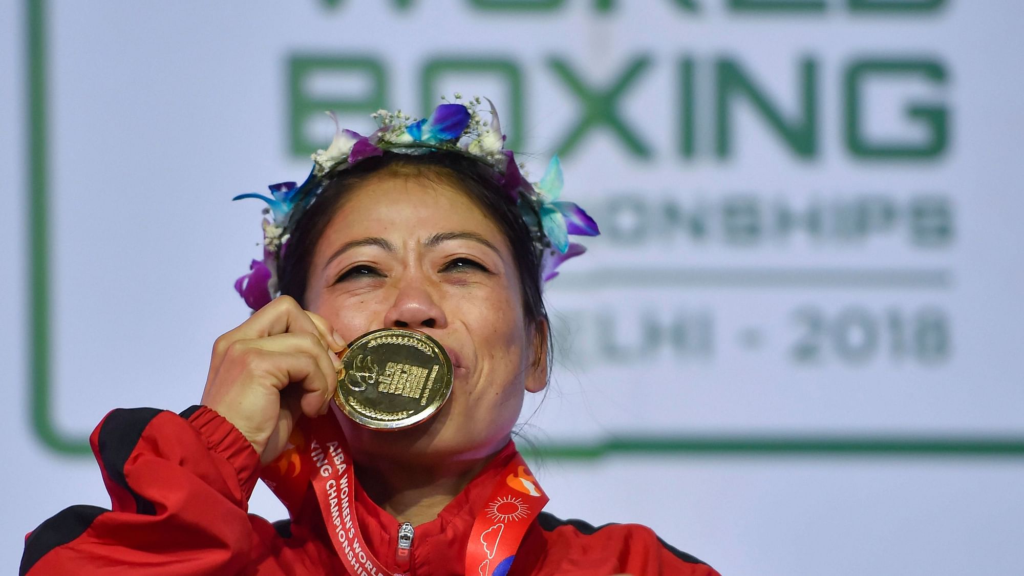 India’s MC Mary Kom became the first female boxer to win six World Championship titles