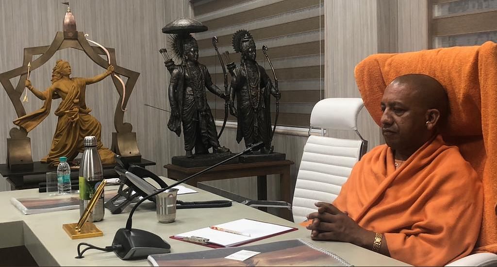 UP Chief Minister Yogi Adityanath has finalised the details for the construction of a 221-metre long statue of Ram.