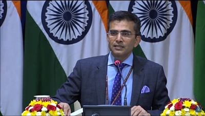 Ministry of External Affairs Spokesperson Raveesh Kumar. (File Photo: Video Grab/IANS/MEA)