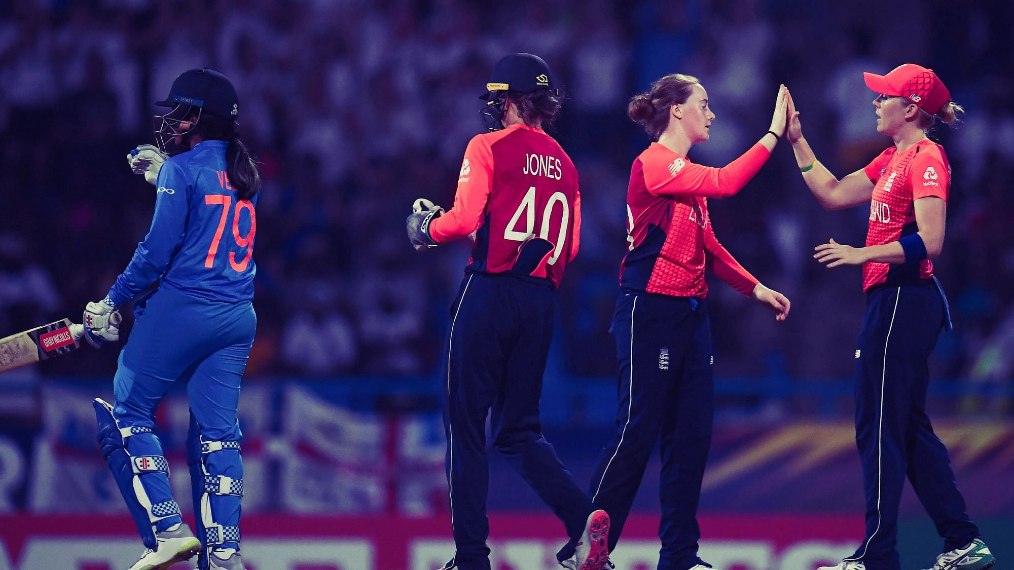 India were denied a maiden Women’s World T20 final berth by a dominant England at Antigua.