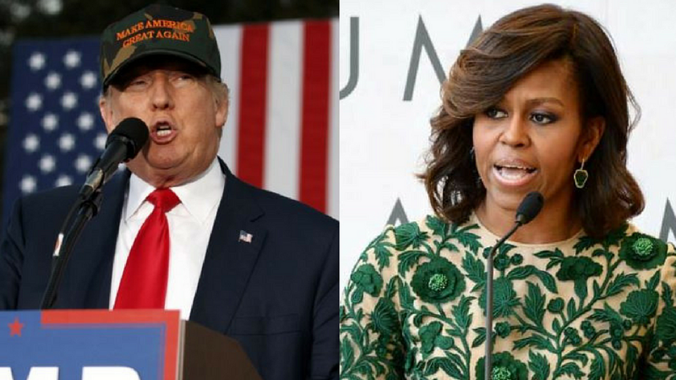 In her book, Michelle expressed disbelief over how so many women would choose a “misogynist” over Hillary Clinton.