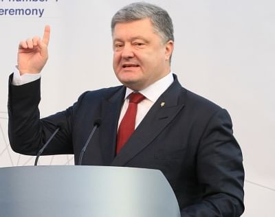 President of Ukraine Petro Poroshenko. (File Photo: IANS)