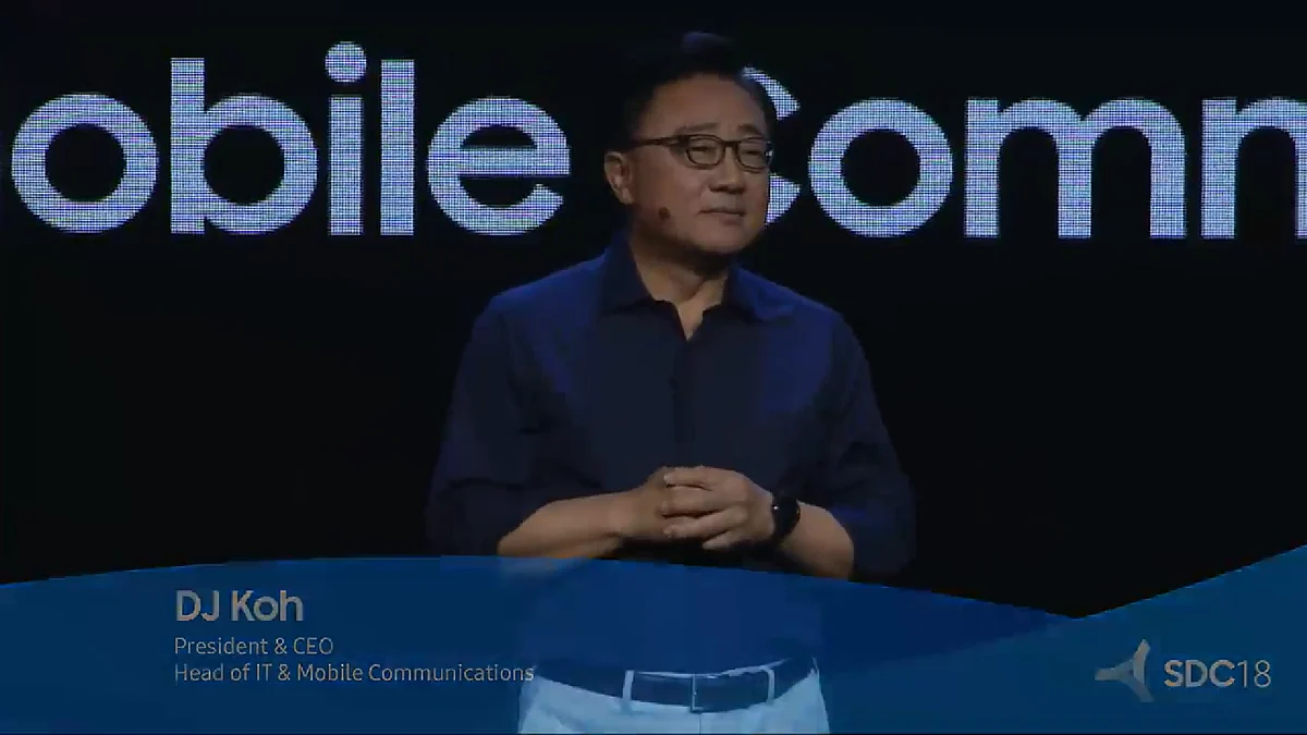 Samsung Developers Conference 2018: Foldable Phone Unveiled
