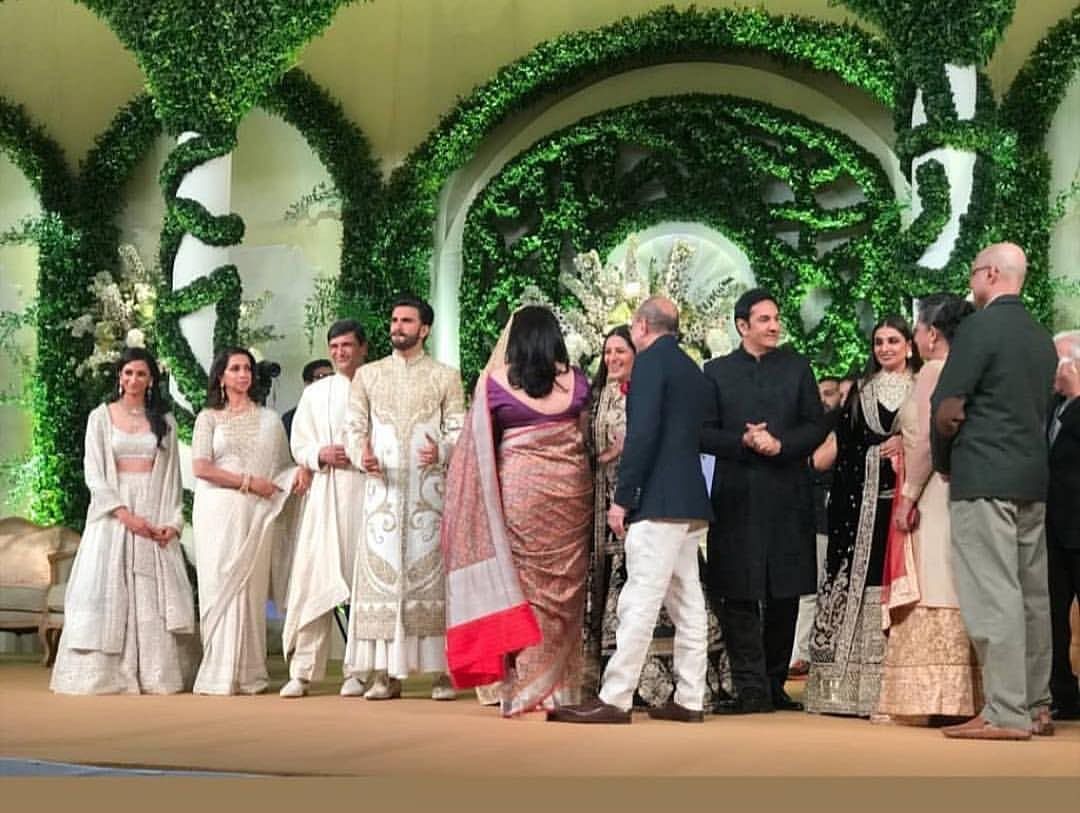 Anisha Padukone wore the same Sabyasachi lehenga as Alia Bhatt at Deepika and Ranveer’s reception.