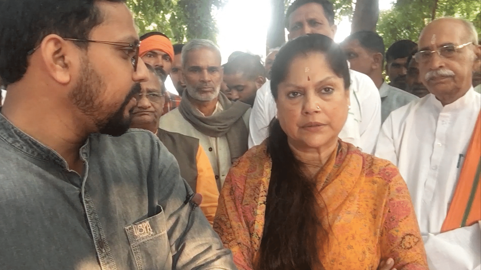 Yashodhara Raje Scindia, Minister of Commerce in MP government.