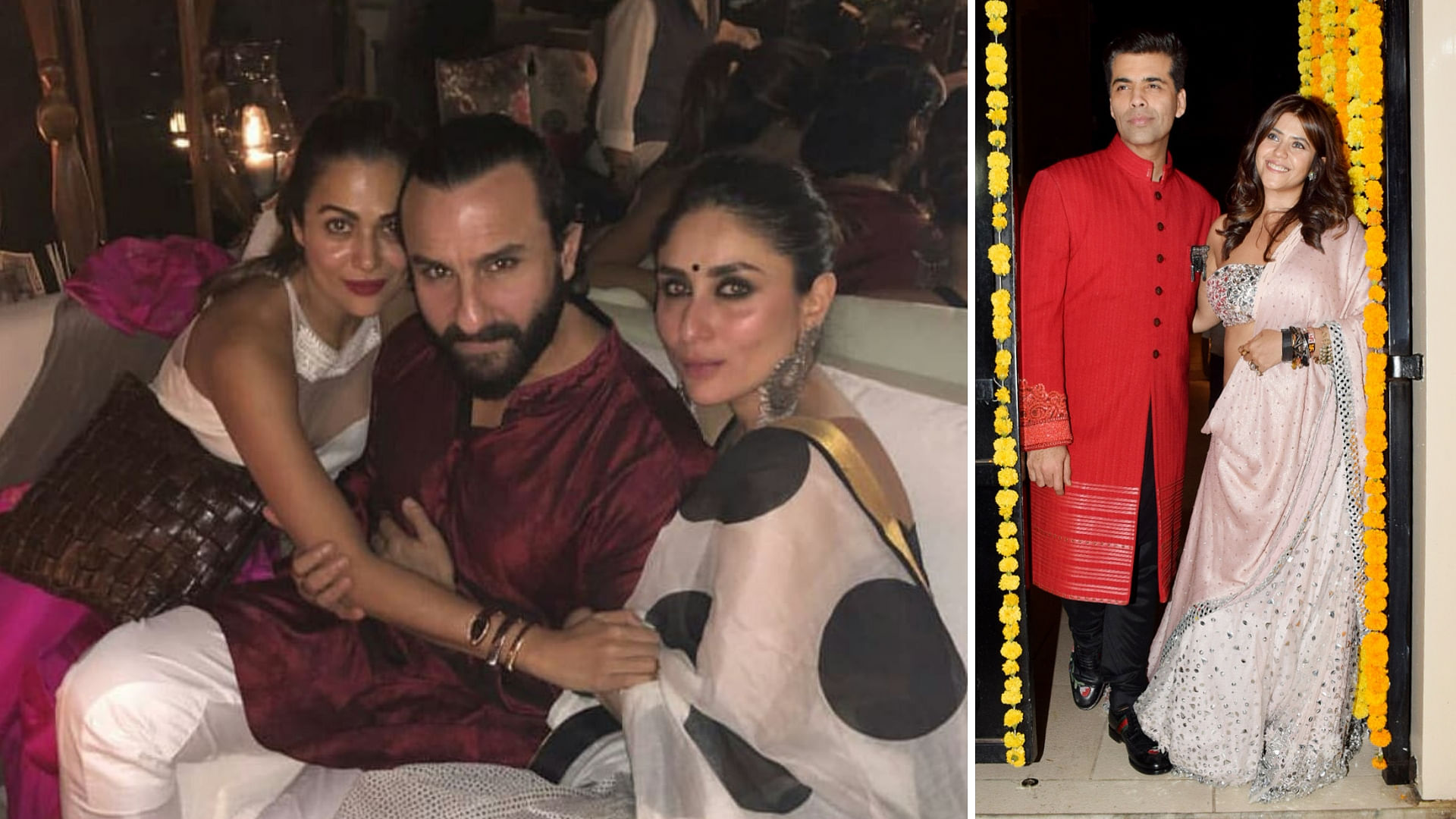 Bollywood went all out to celebrate Diwali.