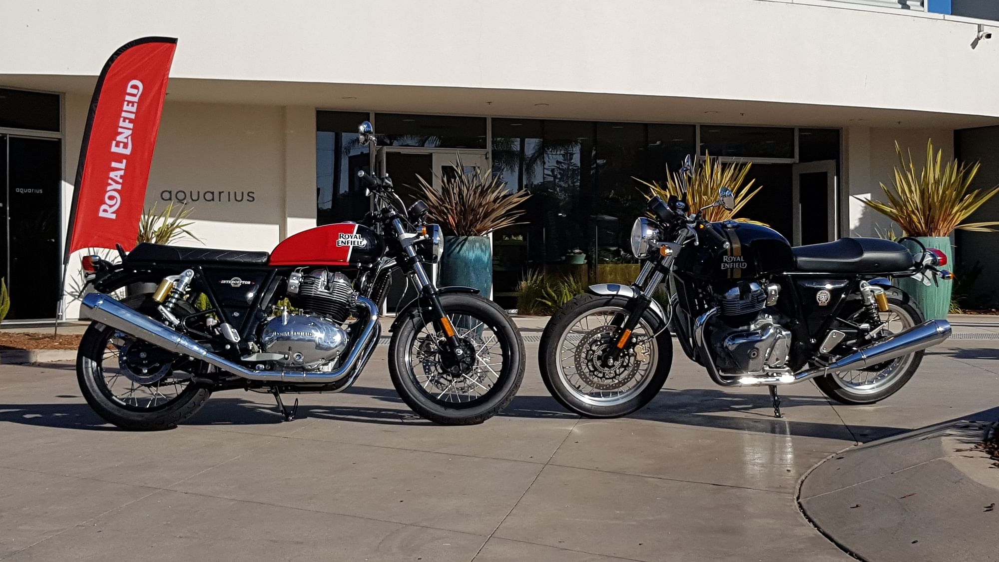 The Royal Enfield Interceptor 650 and Continental GT 650 are available in India from 14 November.&nbsp;