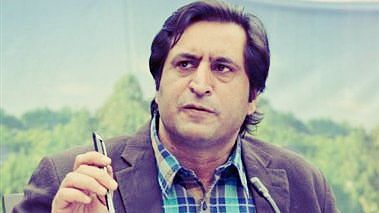 Sajjad Lone, leader of the People’s Conference.