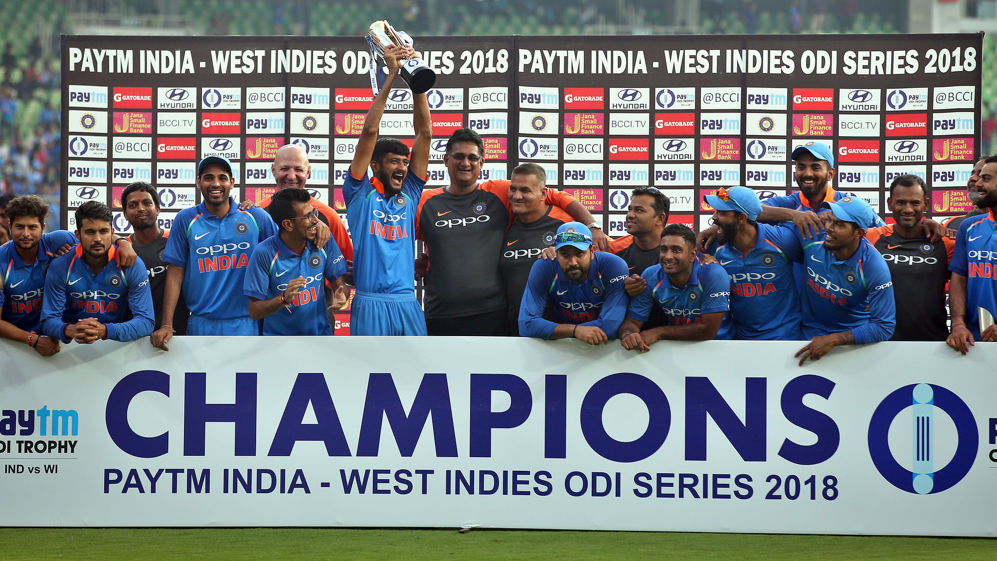 India last a lost a series at home in 2015, when they went down 2-3 against South Africa.