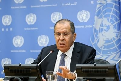 Russian Foreign Minister Sergey Lavrov.  (Xinhua/Qin Lang/IANS)