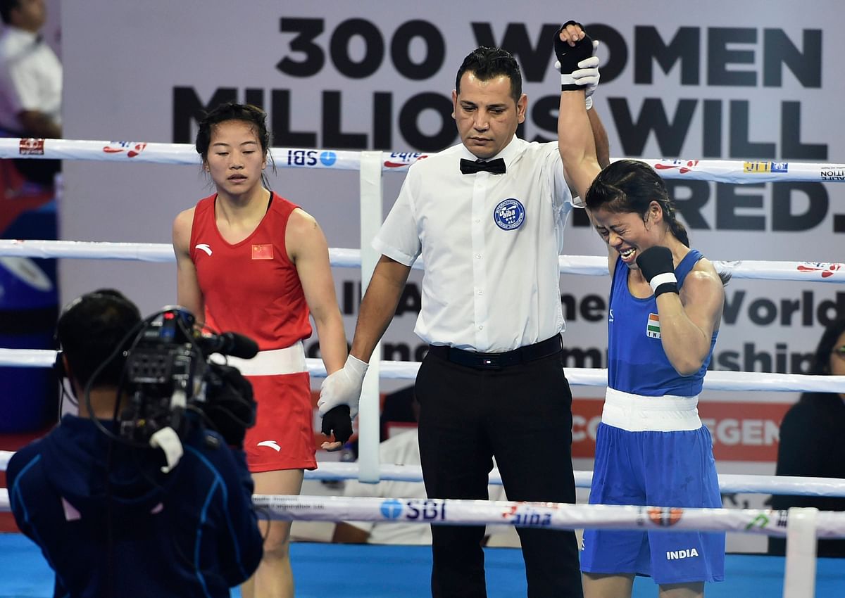Lovlina Borgohain moved to the semi-final of the Women’s World Boxing Championships on Wednesday.
