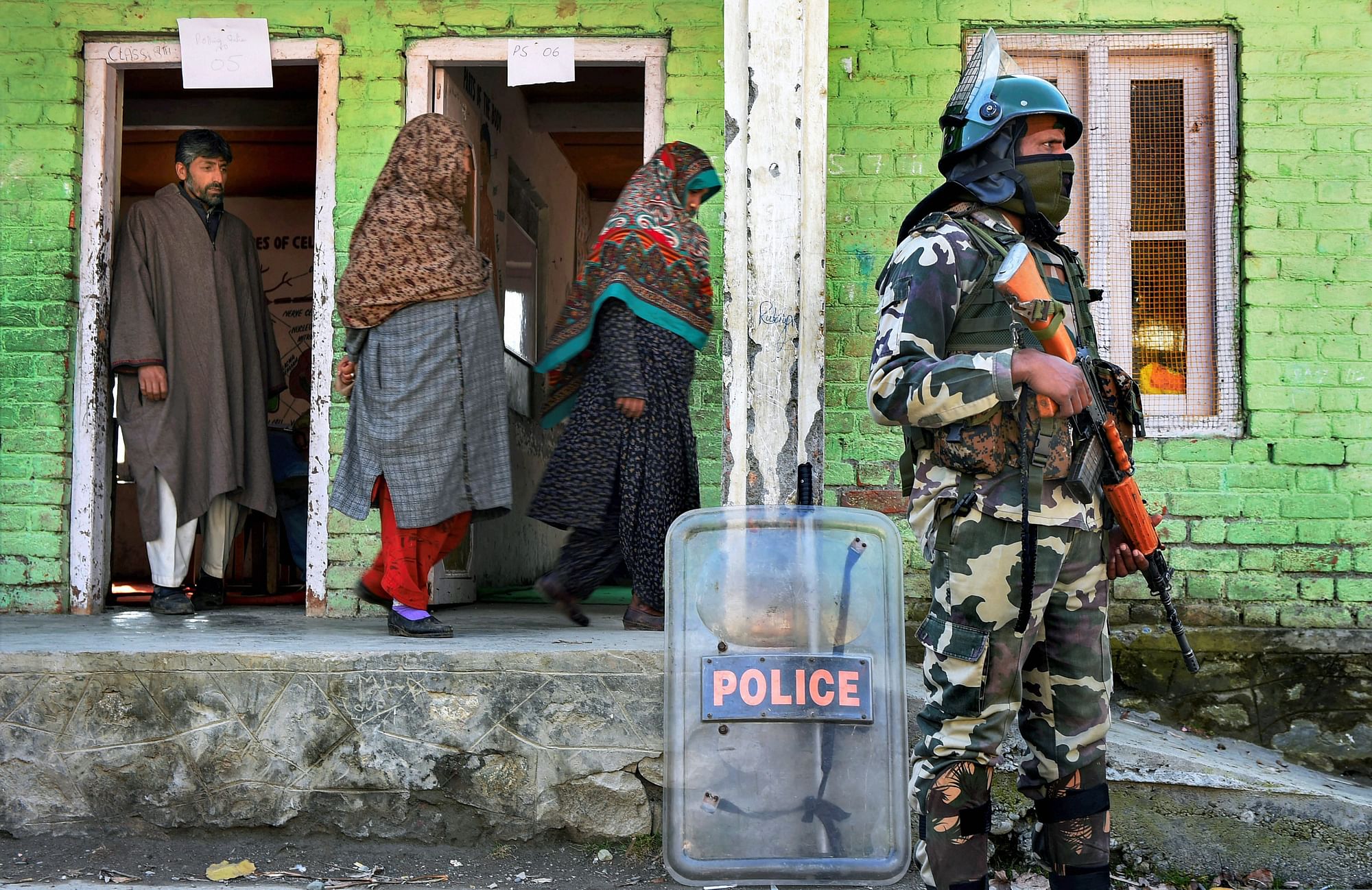 File Image of Panchayat Election in Jammu &amp; Kashmir.