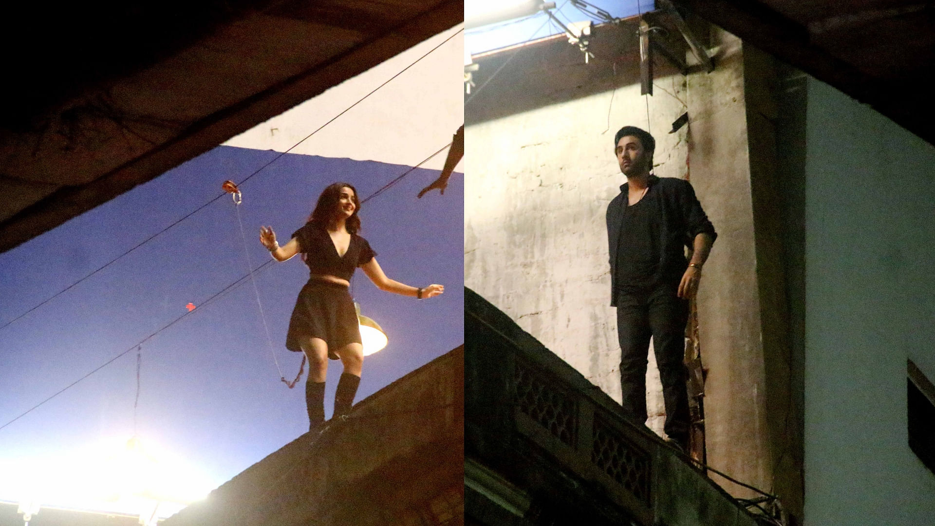 Alia Bhatt and Ranbir Kapoor shooting for <i>Brahmastra.&nbsp;</i>