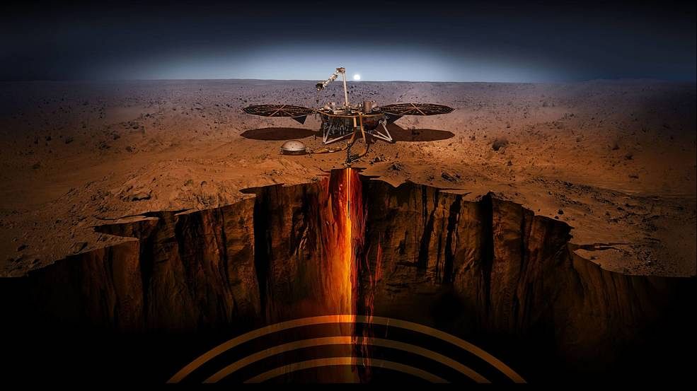 InSight will  do the first thorough checkup of Mars since the red planet was formed 4.5 billion years ago.