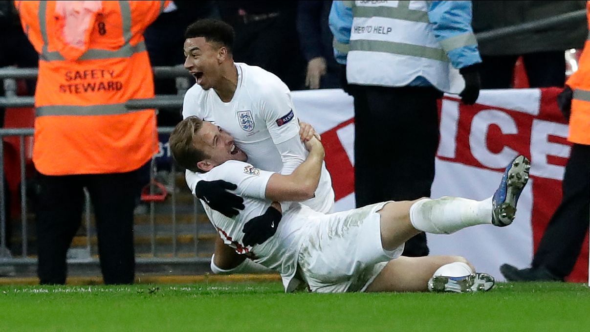 Harry Kane and Jesse Lingard were the scorers in England’s sensational comeback win over Croatia
