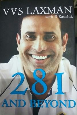 The cover of former Indian cricketer VVS Laxman