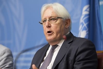 UN Special Envoy of the Secretary-General for Yemen Martin Griffiths. (Xinhua/Xu Jinquan/IANS)