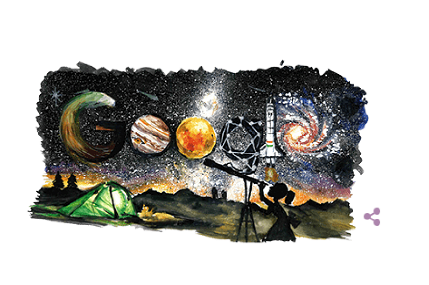 The doodle won over 300,000 votes.