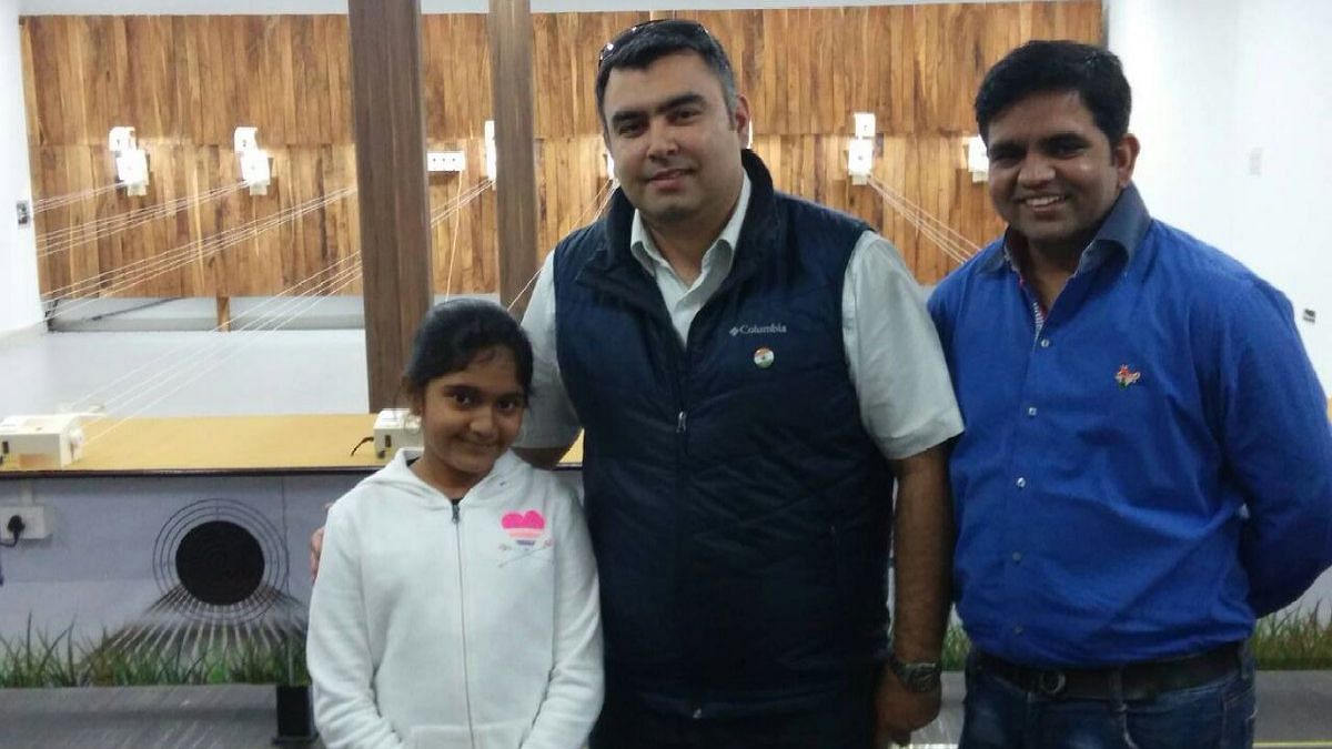 Esha won the Women’s, Youth Women’s and Junior Women’s 10m Air Pistol competitions.