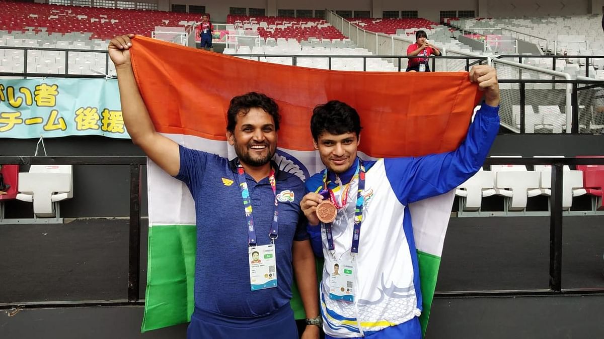 In an interview, para-athlete Avnil Kumar talks about finishing the race that won him a bronze, and then fainting.