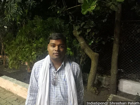 Gajendra Singh Koshle in Arang in Raipur district has a Rs 26 lakh loan for his paddy farm. His loans include those taken for weddings, buying a tractor, and repaying existing loans.