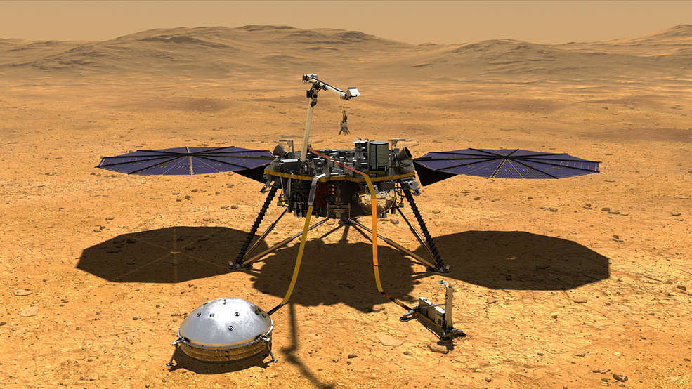 InSight will  do the first thorough checkup of Mars since the red planet was formed 4.5 billion years ago.