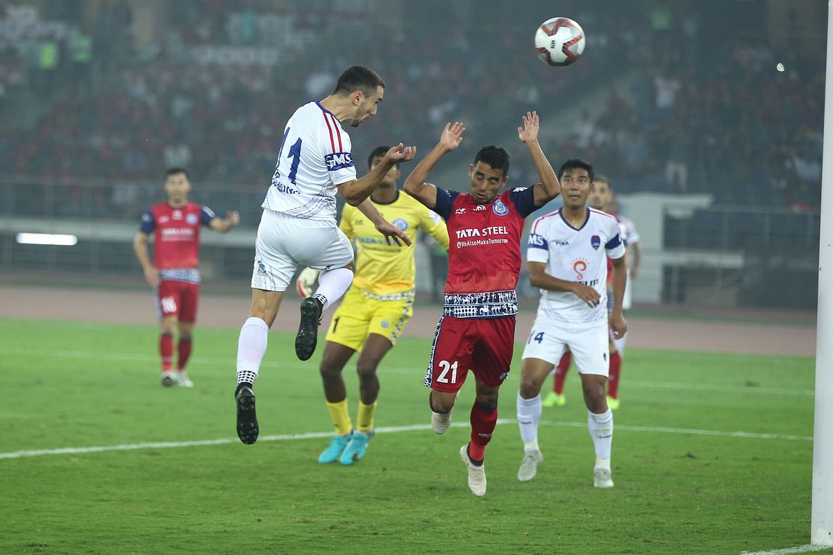 Delhi Dynamos’ wait for their first win continued after their clash against Jamshedpur FC finished in a 2-2 draw.