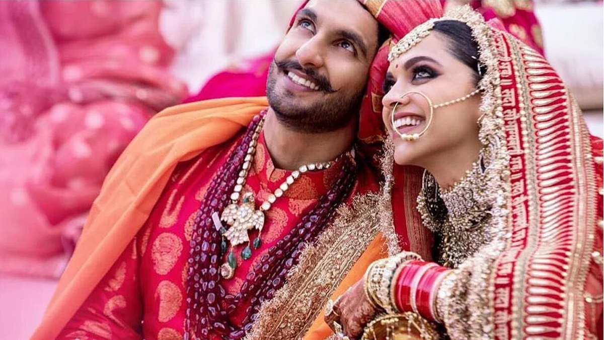 Deepika and Ranveer wed at Lake Como in Italy.