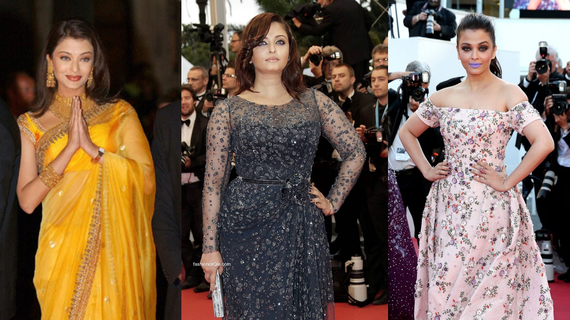 Aishwarya Rai Bachchan on the Cannes red carpet.