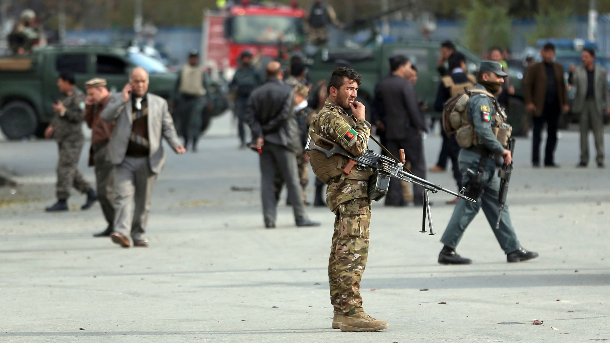 Afghan officials confirmed that at least four people have been killed in the bombing.&nbsp;