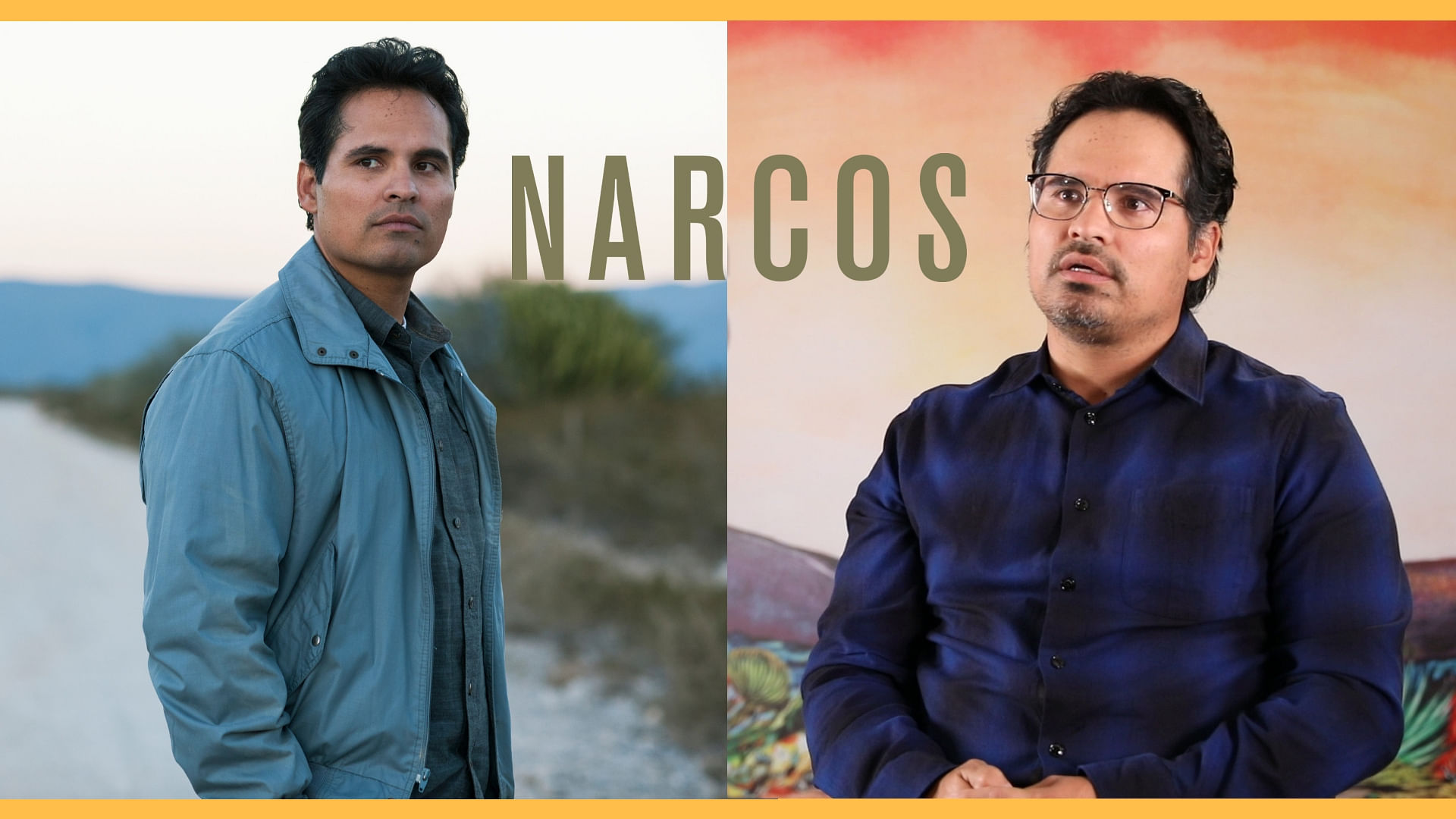 Michael Peña on playing DEA agent Kiki Camarena in <i>Narcos: Mexico.&nbsp;</i>