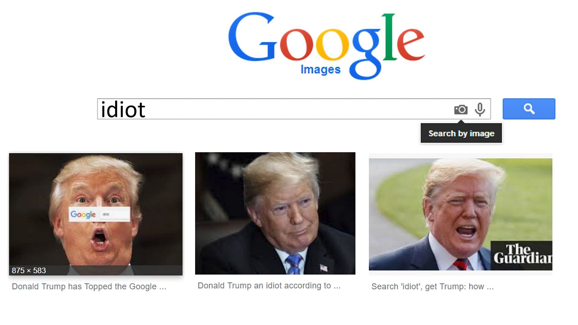 Google CEO Sundar Pichai was asked in the US Senate, why an image search for ‘idiot’ throws up images of Donald Trump first.&nbsp;