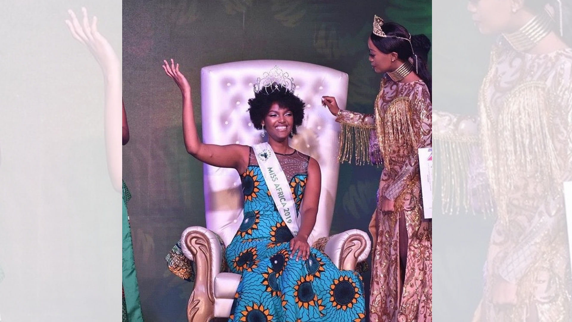 Miss Africa 2018 Dorcas Kasinde.