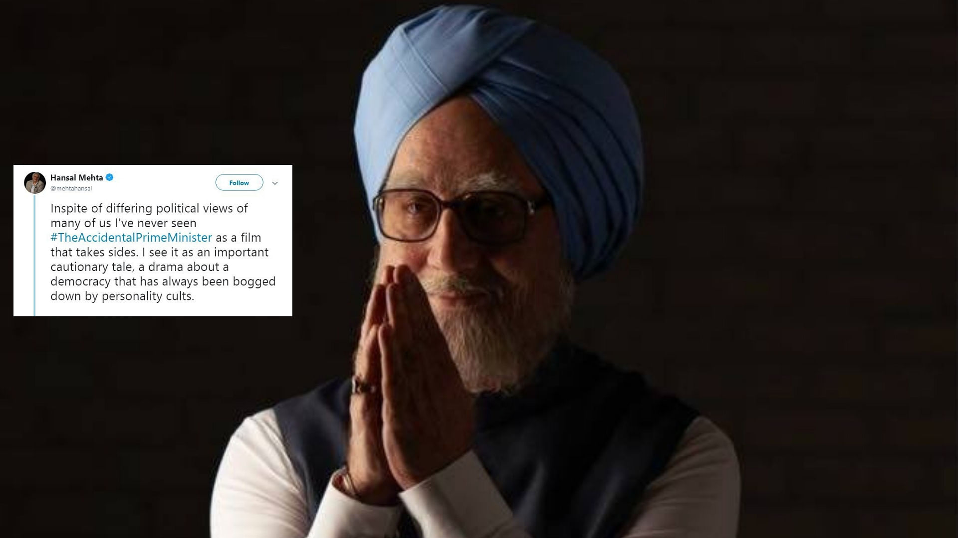 <i>The Accidental Prime Minister </i>is all set to release on 11 January 2019.&nbsp;