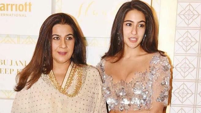 Sara Ali Khan says her mother tried to raise her and brother Ibrahim in a real manner. 