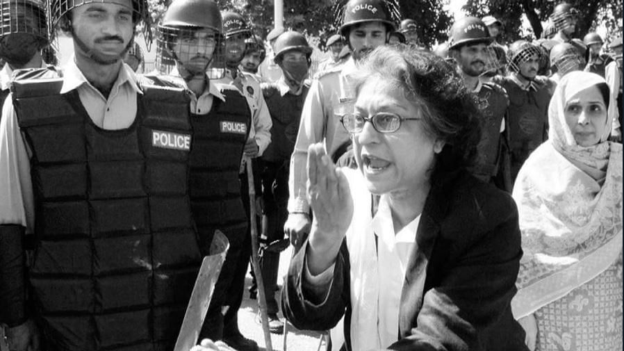 A file photo of Asma Jahangir.