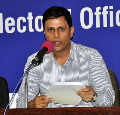 Telangana Chief Electoral Officer Rajat Kumar. (Photo: IANS)