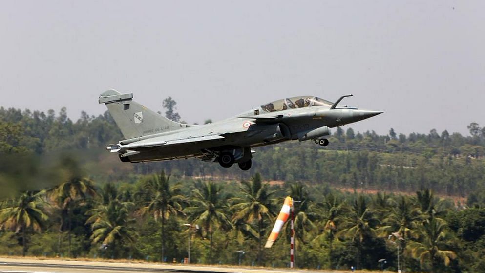 File image of the French Dassault Rafale during rehearsals for Aero India 2015. 
