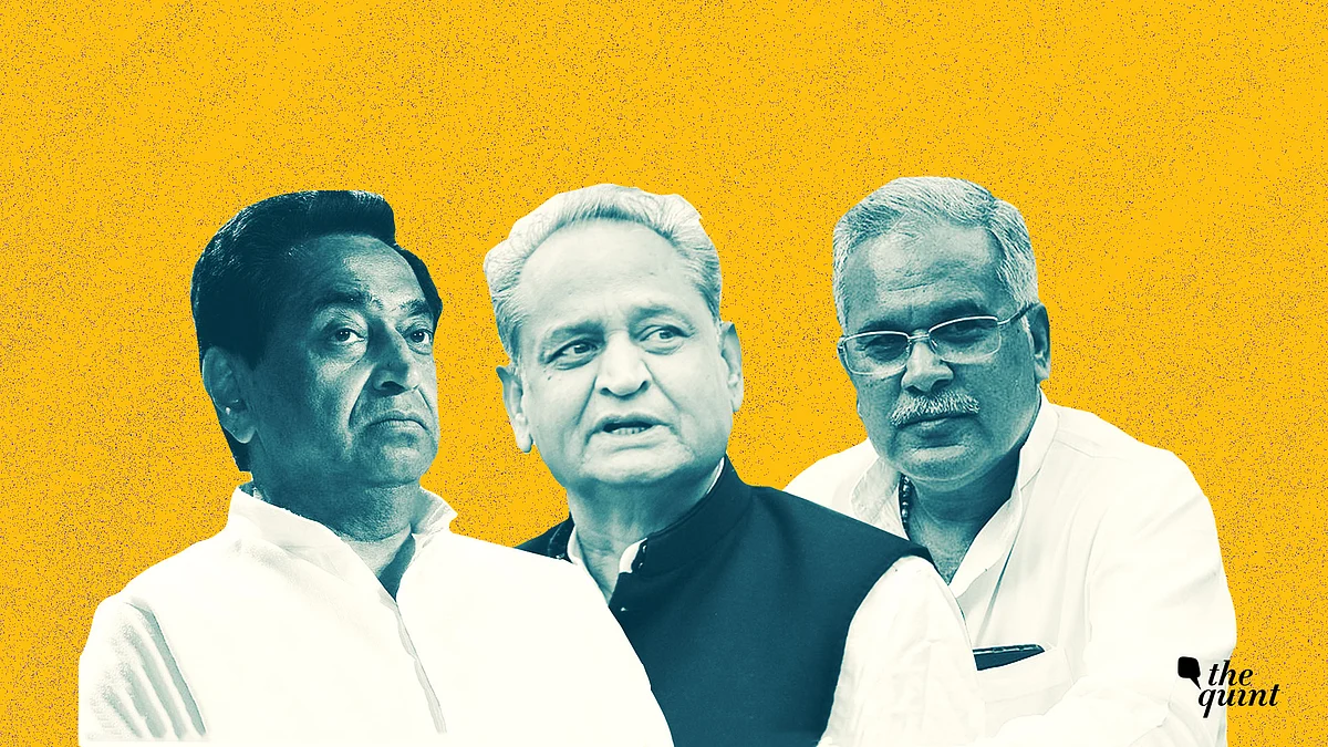 Image of new Congress CMs in MP, Rajasthan and Chhattisgarh, used for representational purposes.