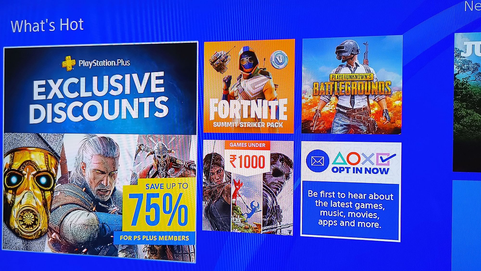 PUBG is available on PS4.