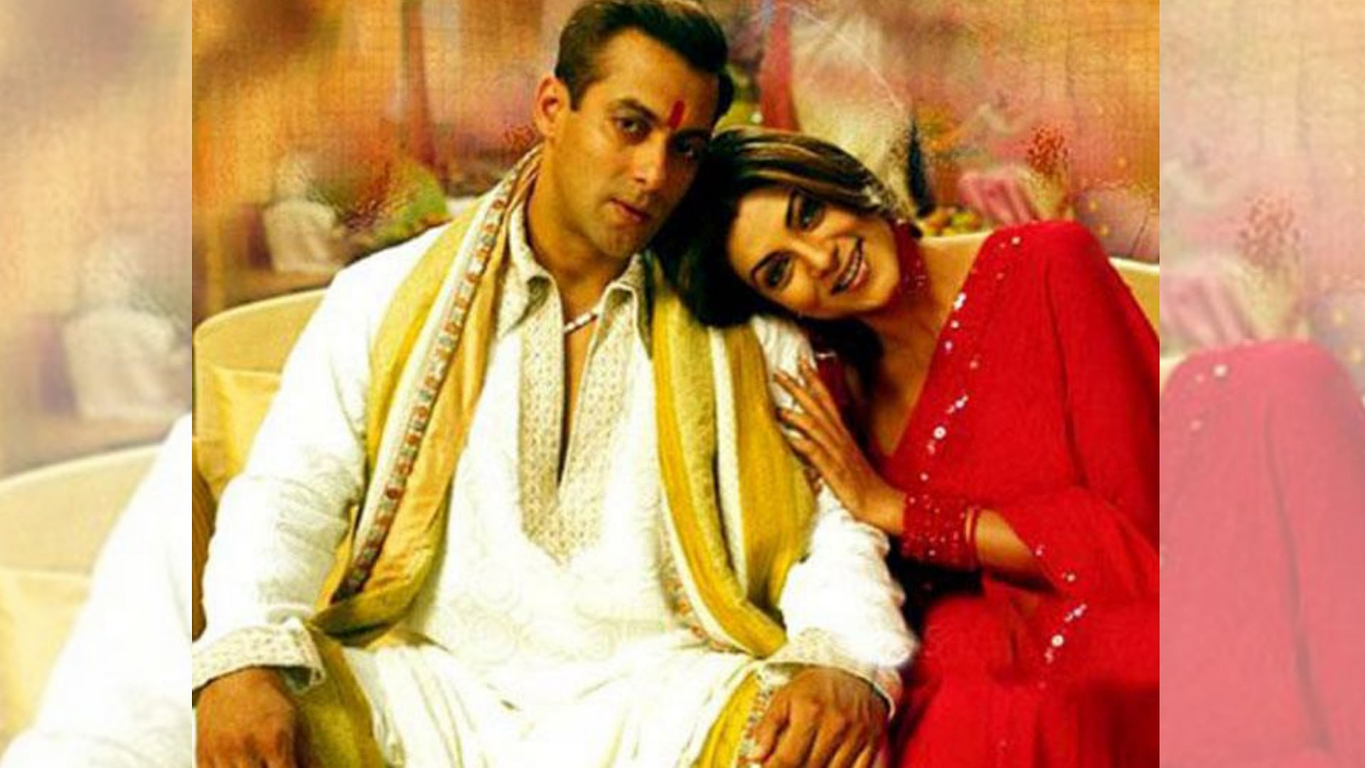 Salman Khan and Sushmita Sen in a still from <i>Maine Pyaar Kyun Kiya</i>.