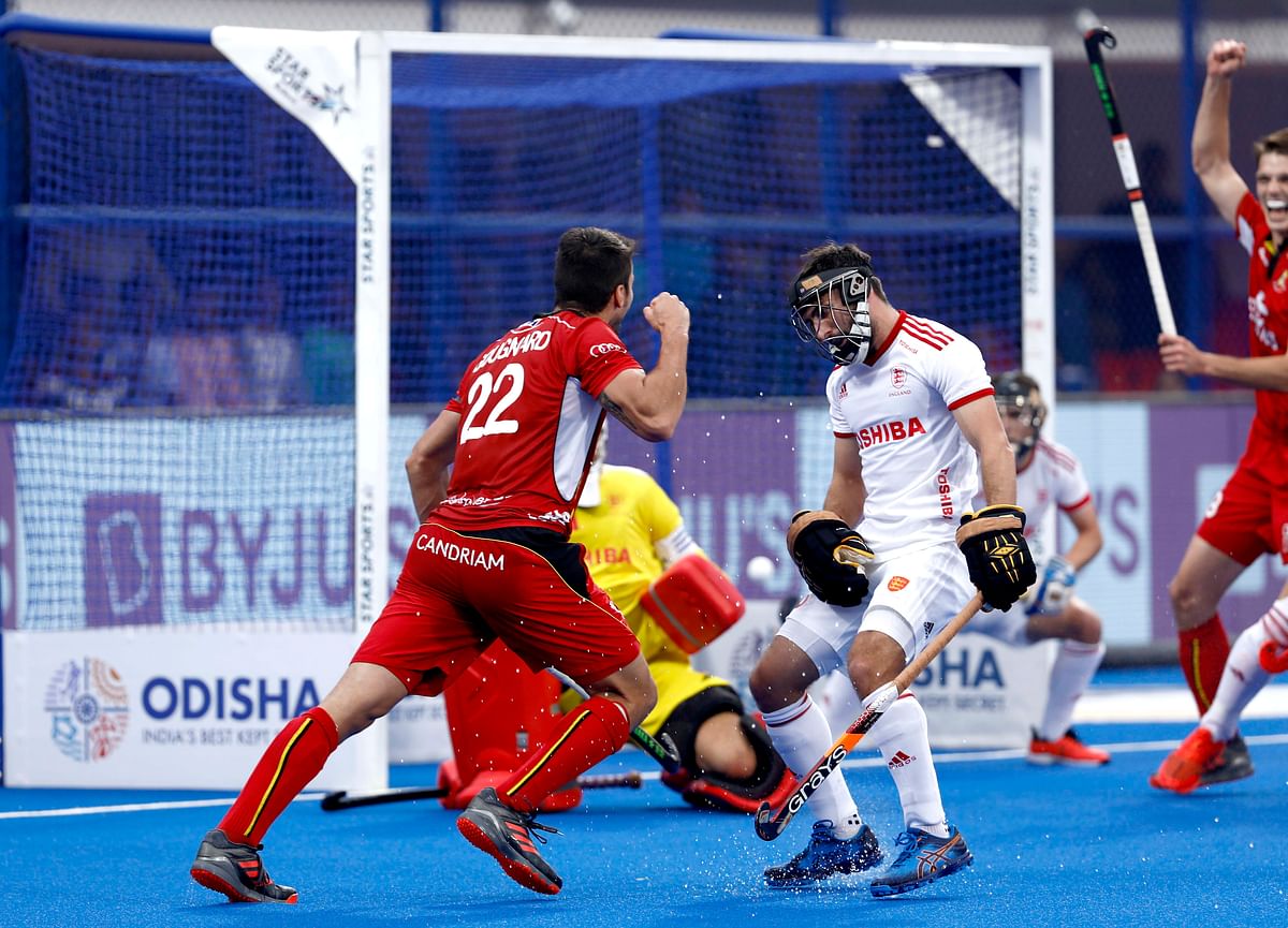 Olympic silver medallist Belgium thrashed England 6-0 in a lopsided semi-final of the men’s hockey World Cup.