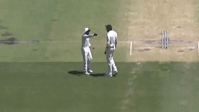 Both Ishant and Jadeja were engaged in an argument for over 90 seconds.