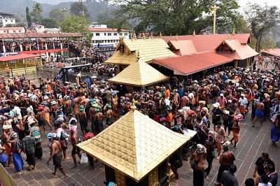 As protests shift to state capital, pilgrims flock Sabarimala