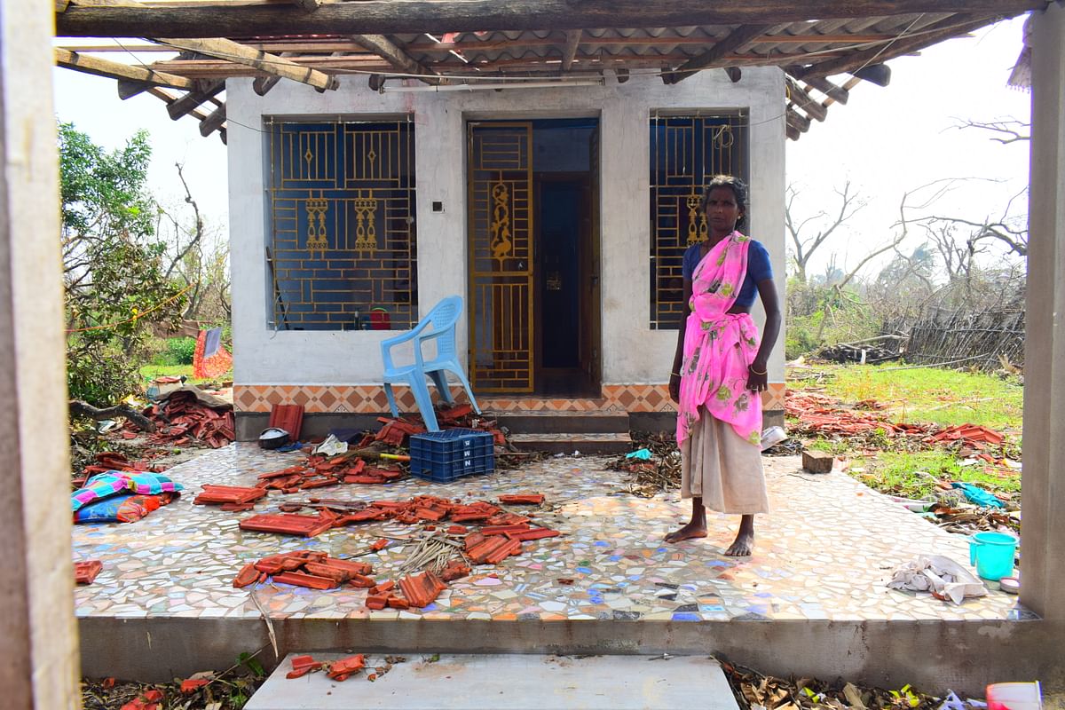 The cyclone was much bigger than anticipated,  and destroyed not just houses  but our livelihoods. 