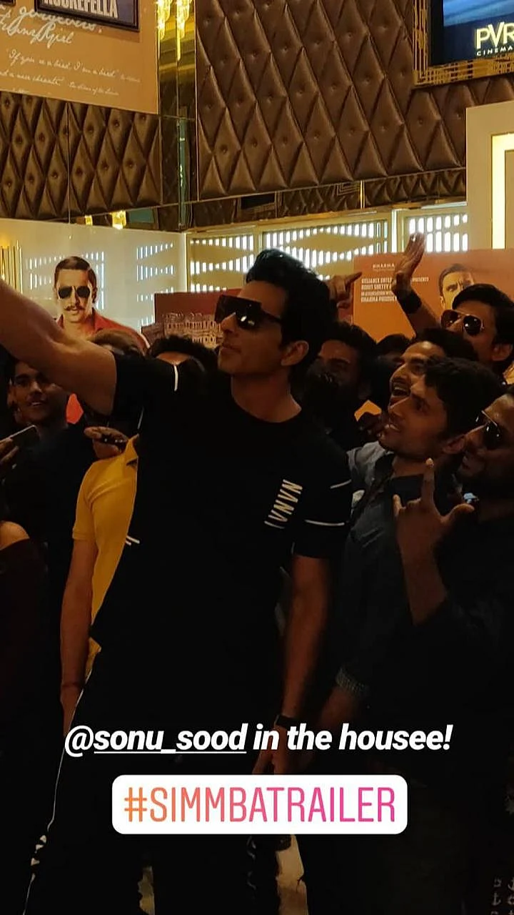 Sonu Sood at trailer launch. 