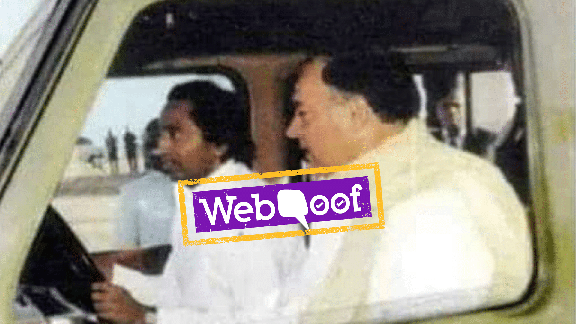 A viral image falsely claimed that MP Chief Minister Kamal Nath was late Rajiv Gandhi’s driver.