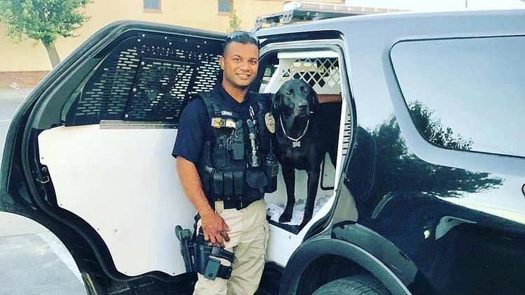 Corporal Ronil Singh, 33, of the Newman Police Department was shot and killed during a traffic stop in California on Wednesday, 26 December.