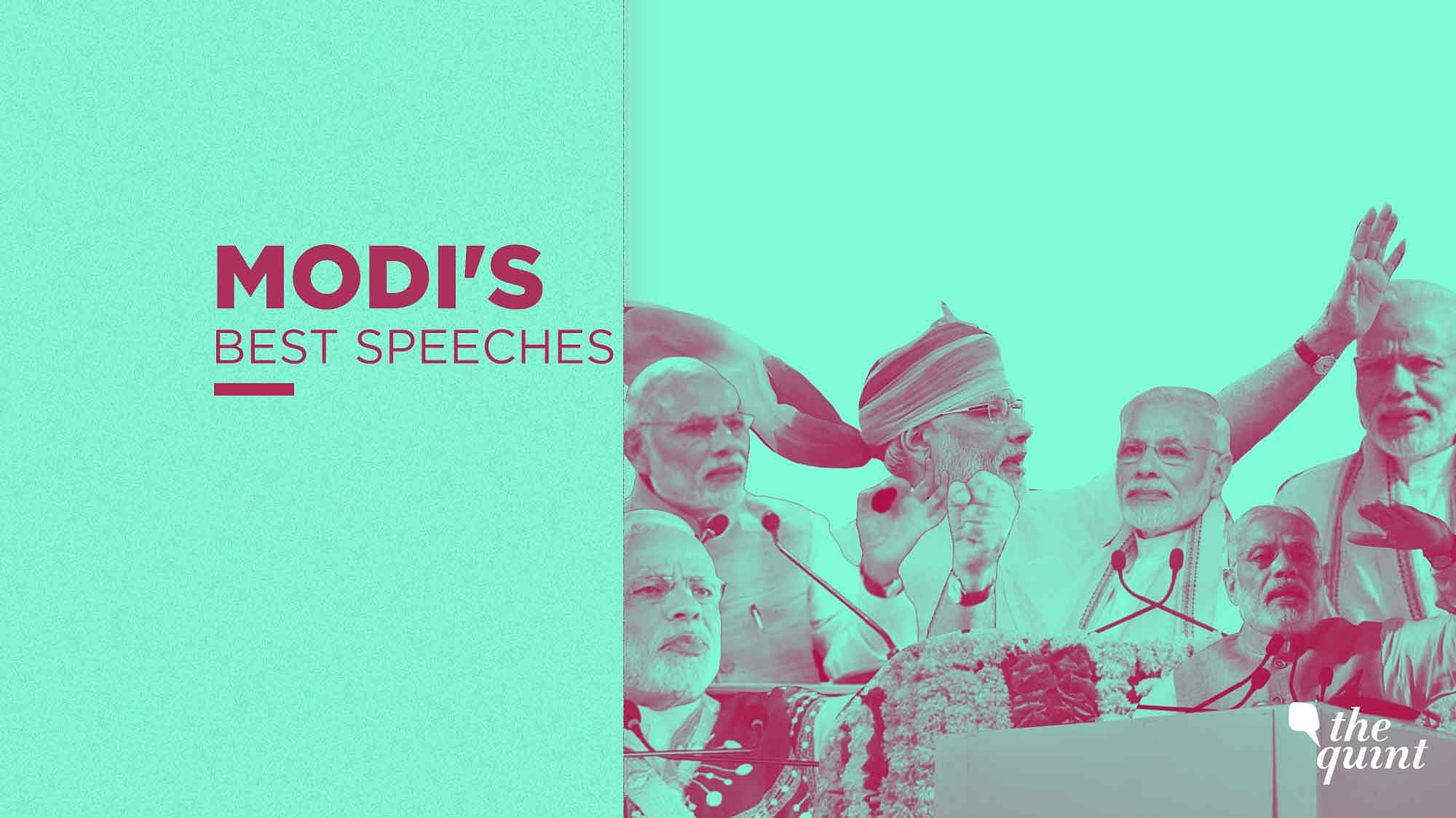 Throwback to PM Modi’s biggest speeches of 2018